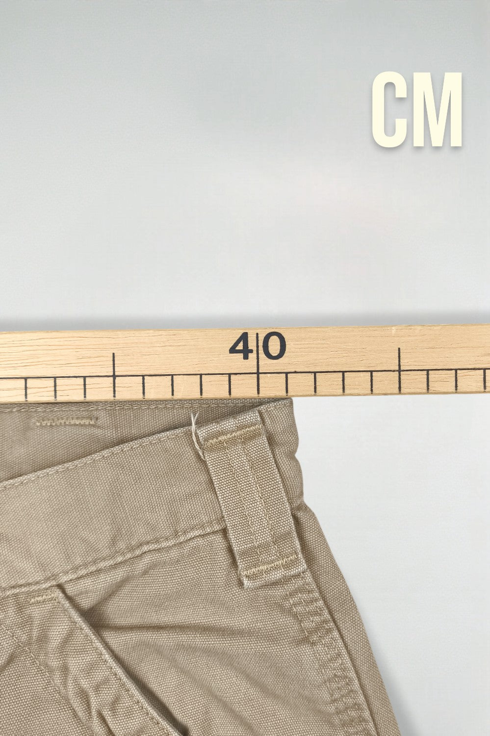 Pantaloni da lavoro Cargo Carhartt vintage beige | Abbigliamento da lavoro utility anni 2000