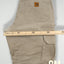Pantaloni da lavoro Cargo Carhartt vintage beige | Abbigliamento da lavoro utility anni 2000