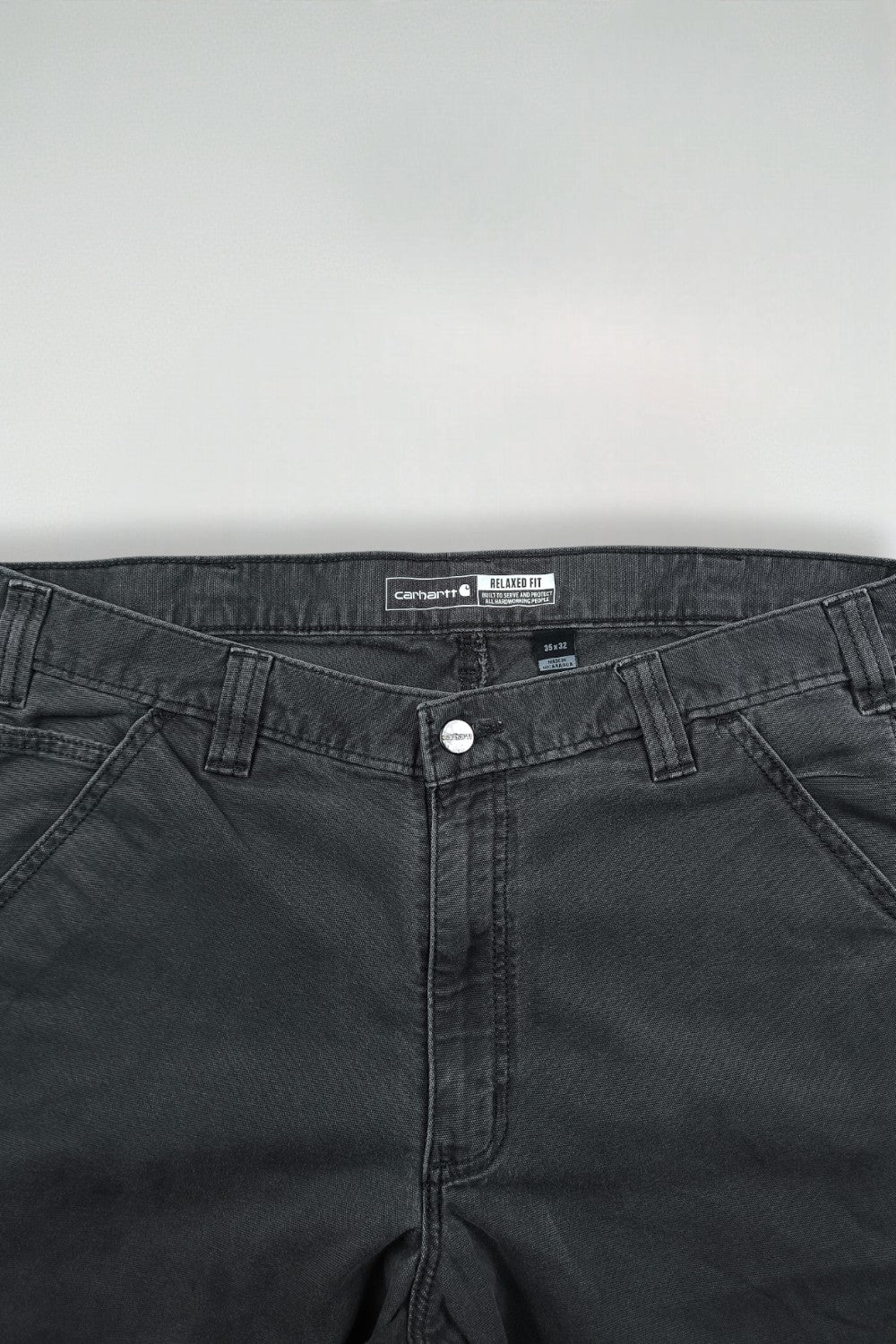 Pantaloni da lavoro Carhartt Relaxed Fit Vintage, grigi | Pantaloni da lavoro anni 2010