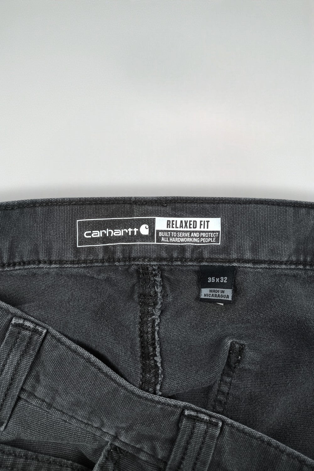 Pantaloni da lavoro Carhartt Relaxed Fit Vintage, grigi | Pantaloni da lavoro anni 2010