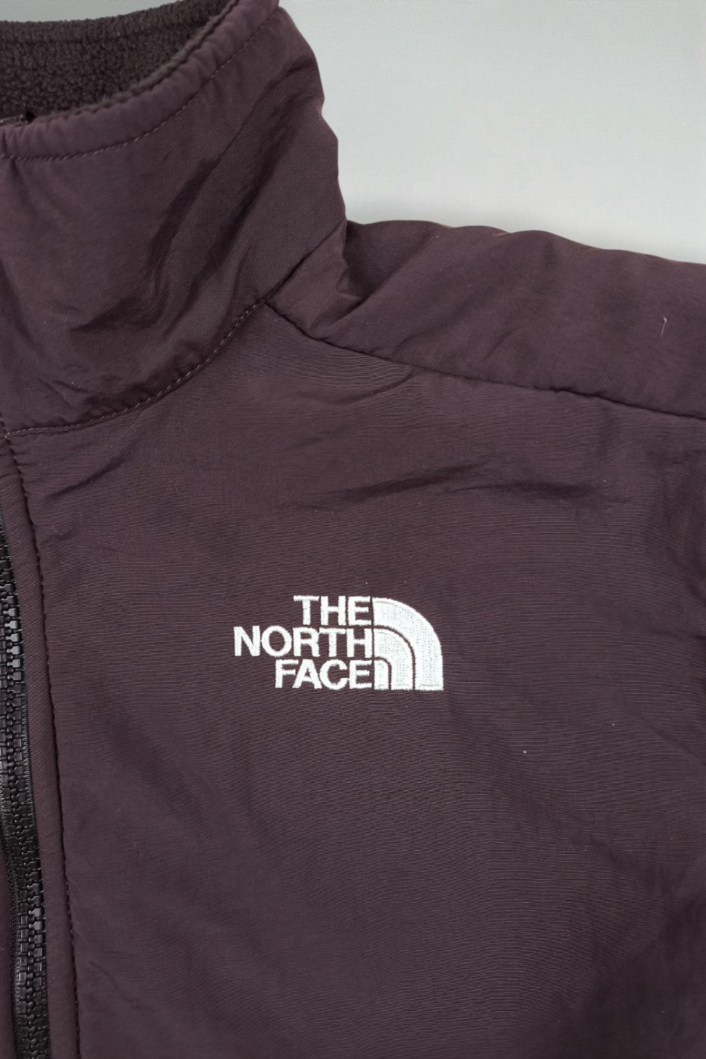 Giacca in pile vintage The North Face Denali marrone scuro | Abbigliamento da esterno per ragazzi M