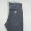 Pantaloni da lavoro Carhartt Vintage Straight Fit Grigi | Pantaloni Utility anni 2010