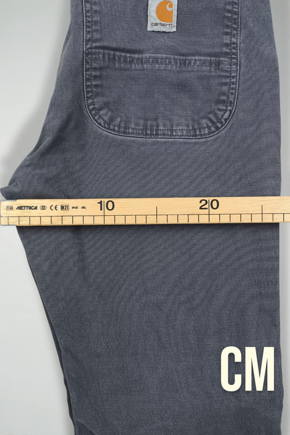 Pantaloni da lavoro Carhartt Vintage Straight Fit Grigi | Pantaloni Utility anni 2010