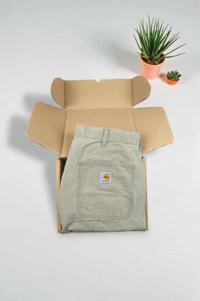 Pantaloni da lavoro Carhartt vintage beige | Pantaloni da lavoro anni 2000