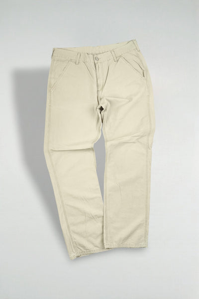 Pantaloni da lavoro Carhartt vintage beige | Pantaloni da lavoro anni 2000