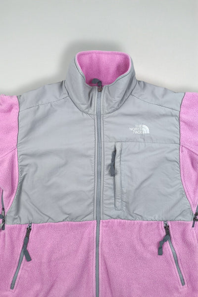 Vintage The North Face Denali Jacket Pink / Grey | Women’s Fleece Outdoor Jacket
