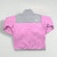 Giacca vintage The North Face Denali rosa/grigio | Giacca da esterno in pile da donna