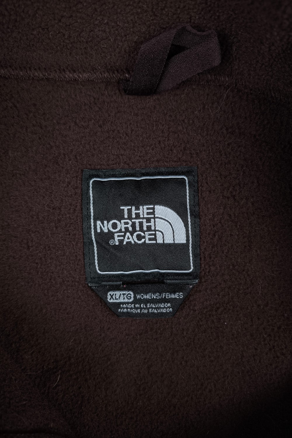 Giacca vintage The North Face Denali marrone | Giacca in pile Polartec da donna