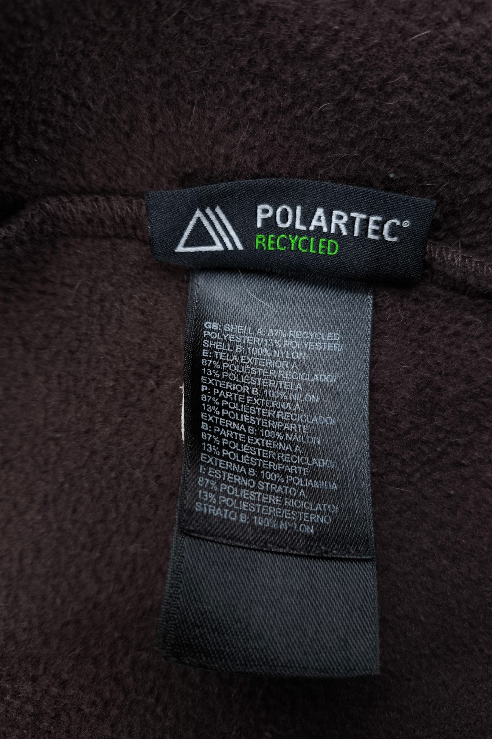 Giacca vintage The North Face Denali marrone | Giacca in pile Polartec da donna