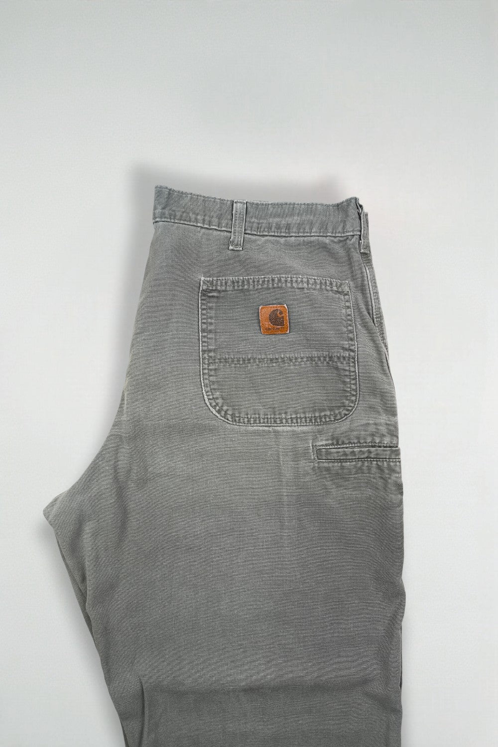 Pantaloni da lavoro Carhartt vintage grigi/verdi | Abbigliamento da lavoro utility anni 2000
