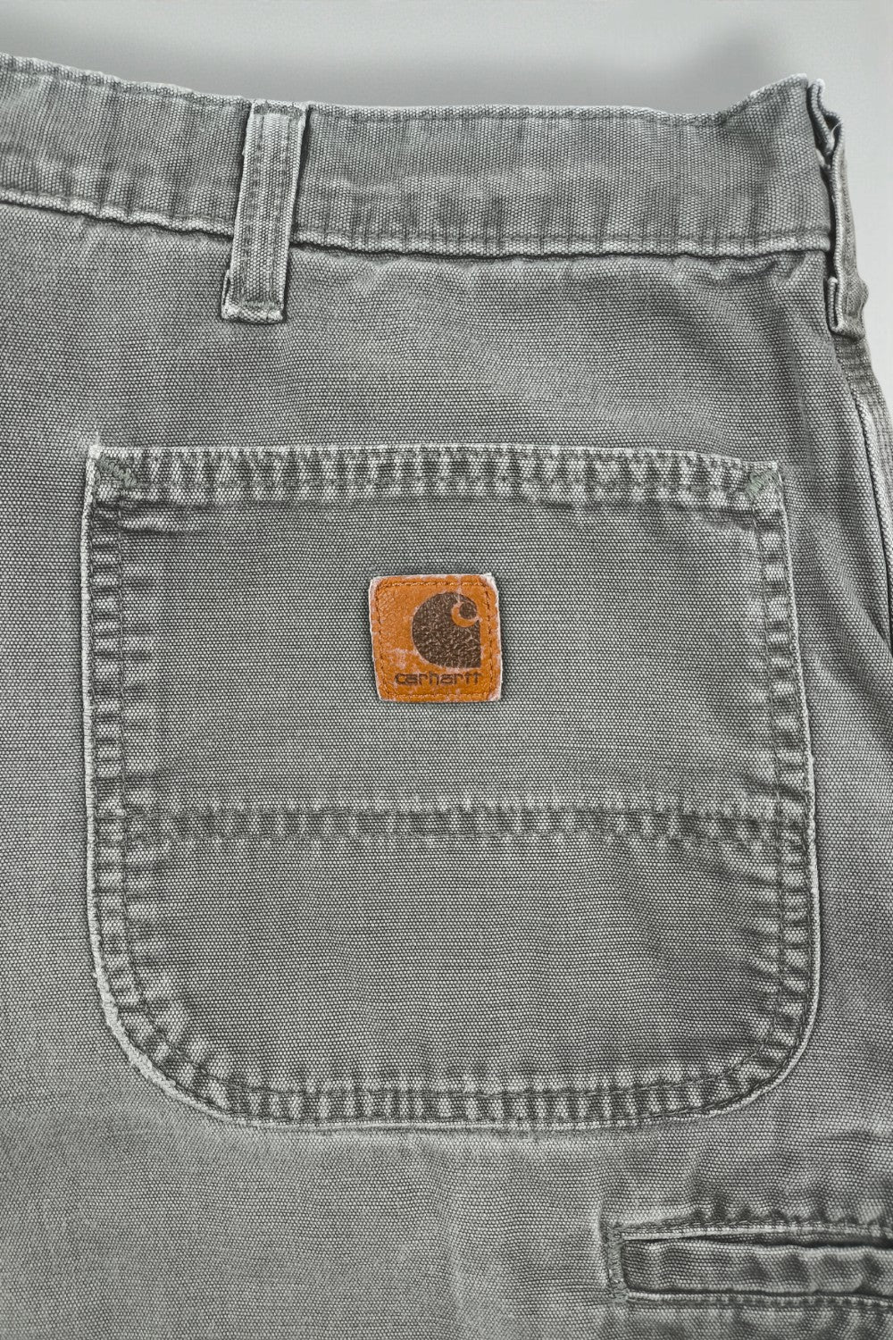 Pantaloni da lavoro Carhartt vintage grigi/verdi | Abbigliamento da lavoro utility anni 2000