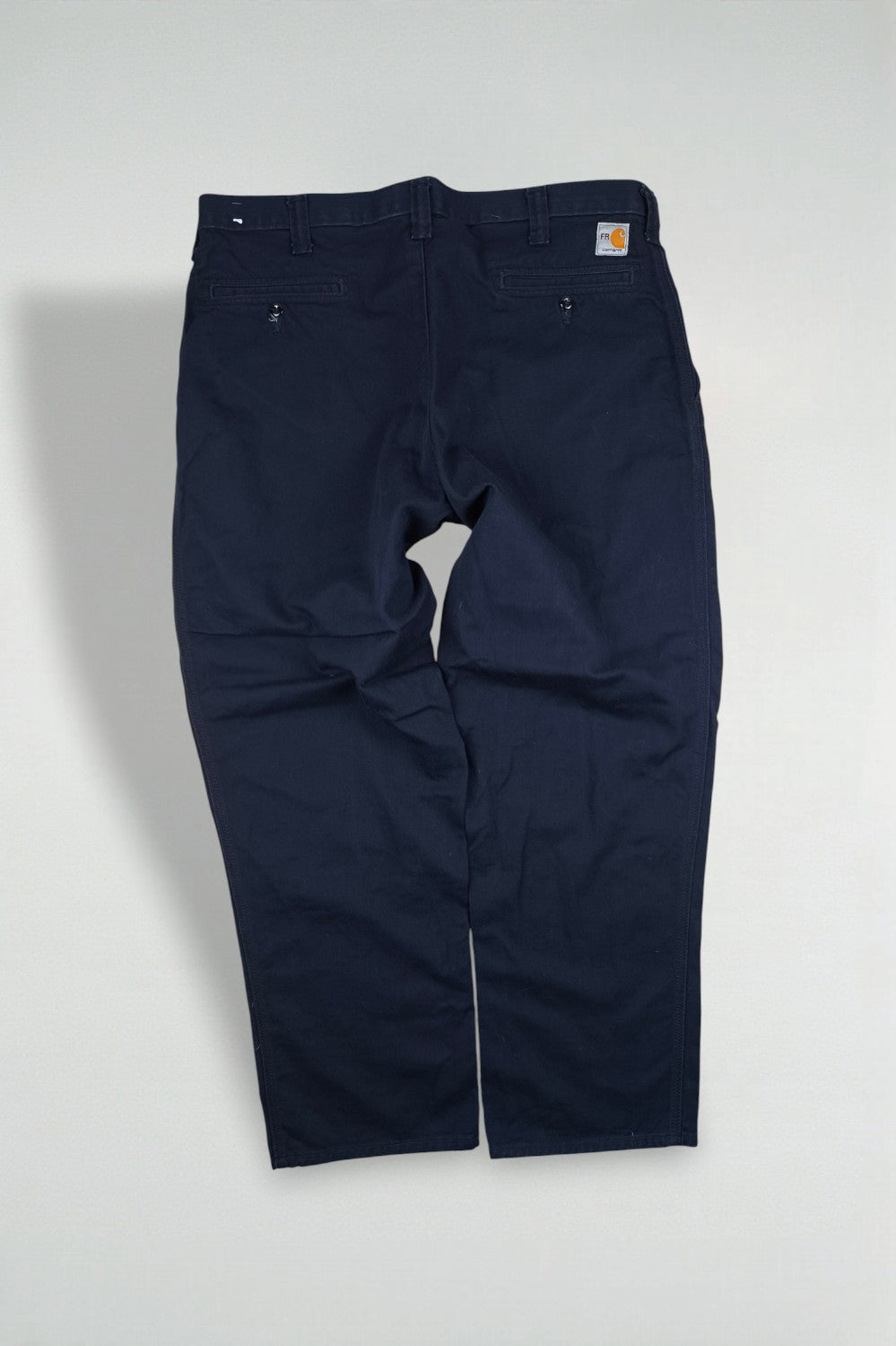 Pantaloni da lavoro Carhartt FR vintage blu navy | Abbigliamento da lavoro ignifugo anni 2000