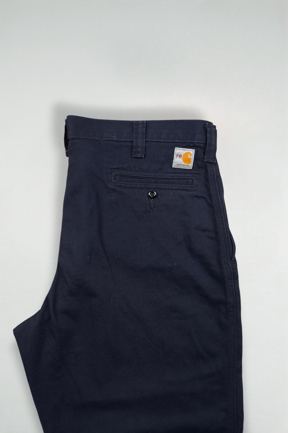 Pantaloni da lavoro Carhartt FR vintage blu navy | Abbigliamento da lavoro ignifugo anni 2000