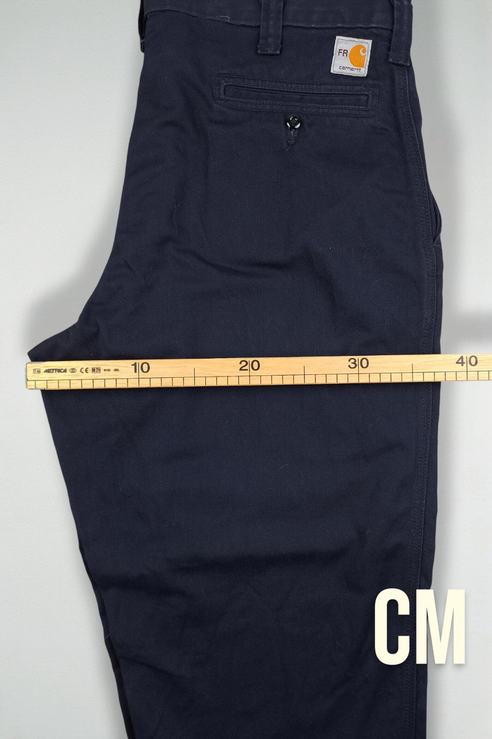 Pantaloni da lavoro Carhartt FR vintage blu navy | Abbigliamento da lavoro ignifugo anni 2000