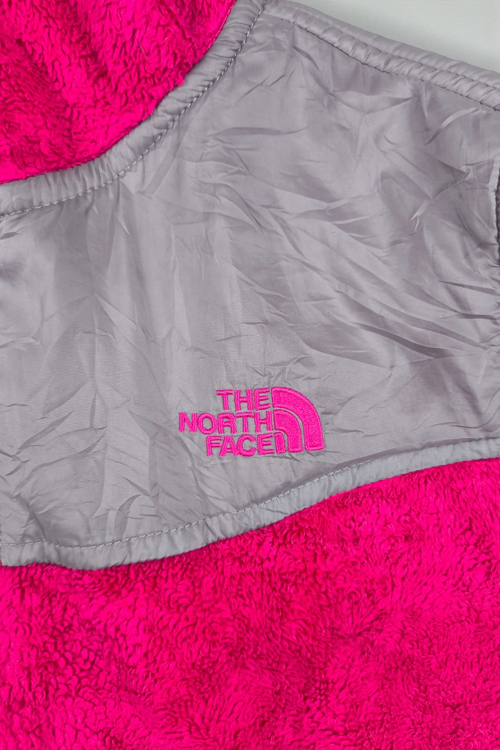 Giacca in pile con cappuccio vintage The North Face Denali, rosa | Abbigliamento outdoor anni 2000