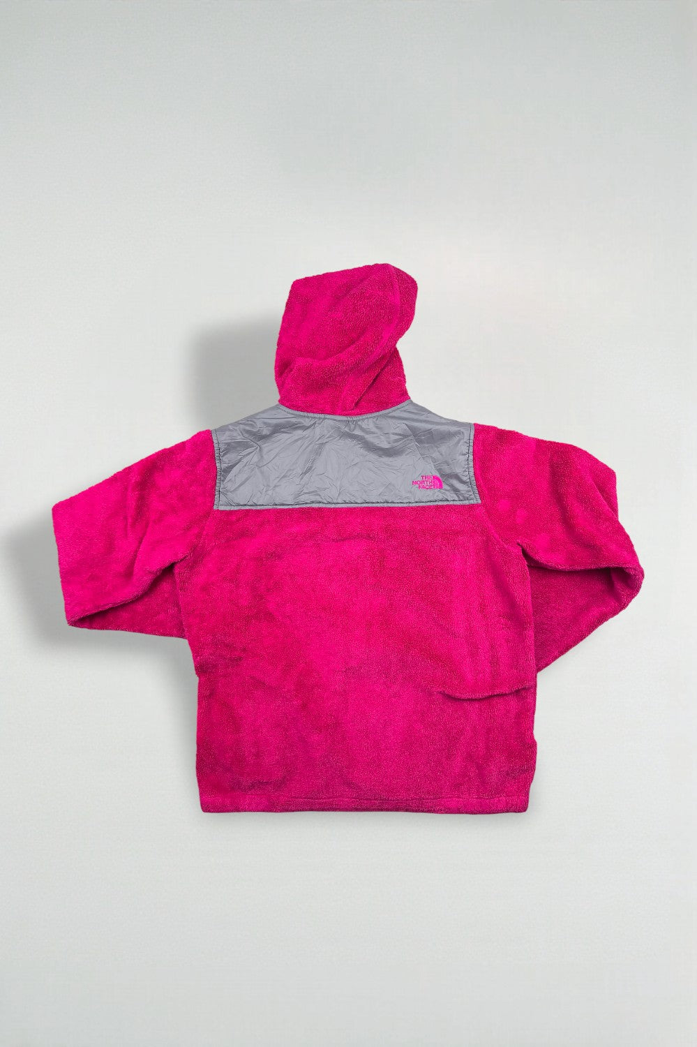 Giacca in pile con cappuccio vintage The North Face Denali, rosa | Abbigliamento outdoor anni 2000