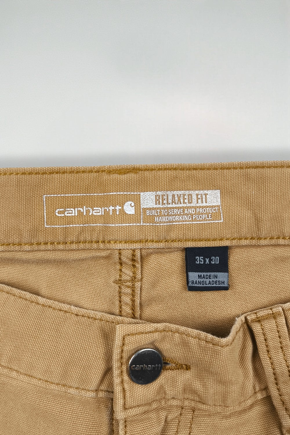 Pantaloni da lavoro Carhartt Relaxed Fit Vintage Beige | Pantaloni da lavoro Utility
