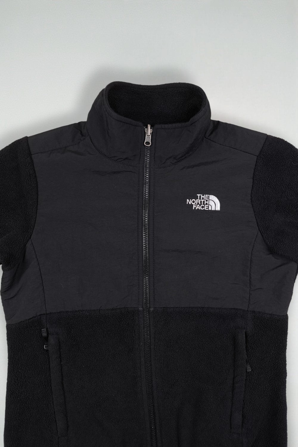 Giacca vintage The North Face Denali nera | Capispalla in pile per ragazze