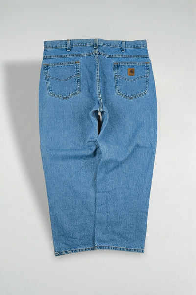 Jeans Carhartt B160 Relaxed Fit Vintage Blu | Denim da lavoro anni 2000
