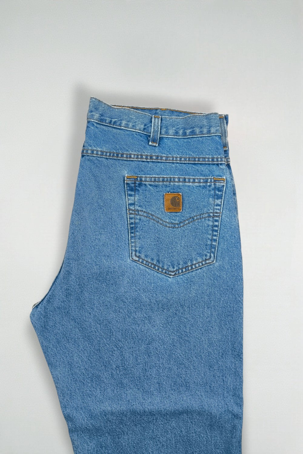 Jeans Carhartt B160 Relaxed Fit Vintage Blu | Denim da lavoro anni 2000