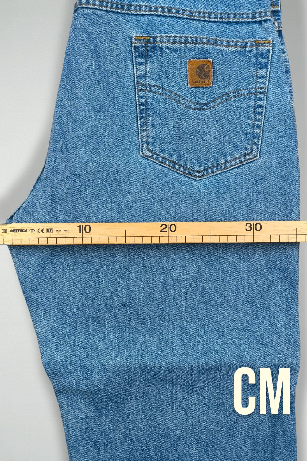 Jeans Carhartt B160 Relaxed Fit Vintage Blu | Denim da lavoro anni 2000