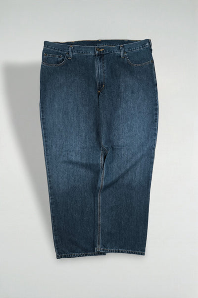 Jeans Carhartt Relaxed Fit Vintage in denim blu | Pantaloni da lavoro a gamba dritta