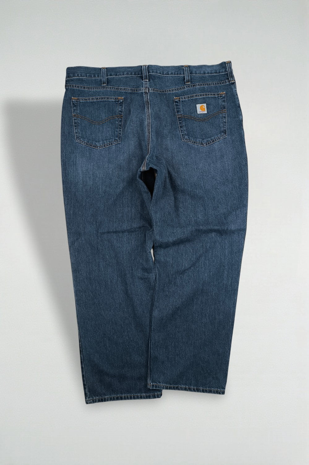 Jeans Carhartt Relaxed Fit Vintage in denim blu | Pantaloni da lavoro a gamba dritta