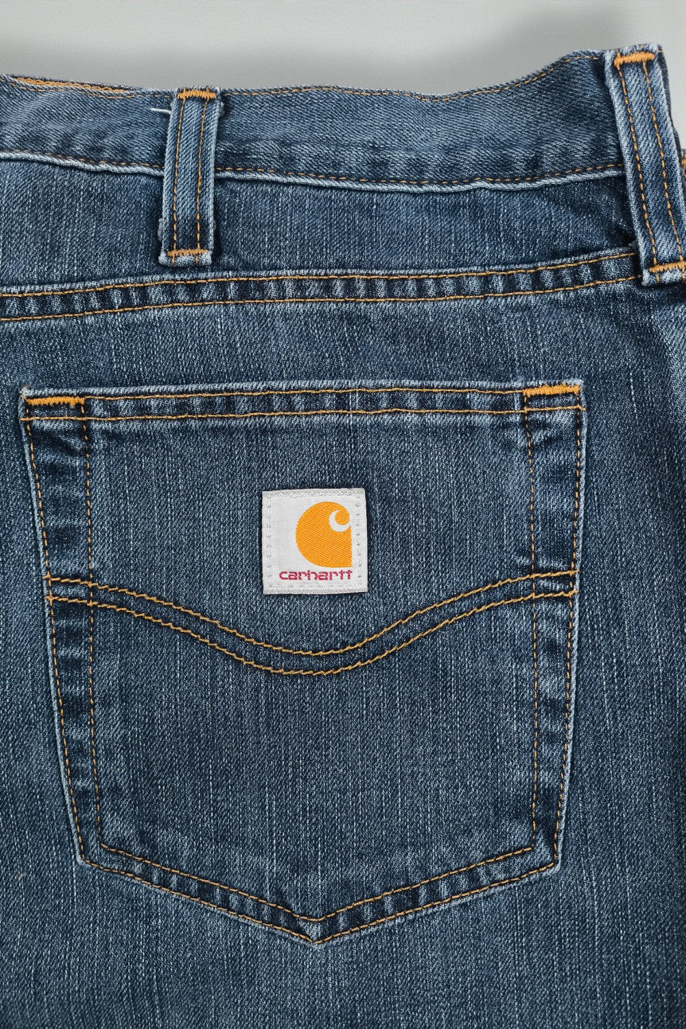 Jeans Carhartt Relaxed Fit Vintage in denim blu | Pantaloni da lavoro a gamba dritta