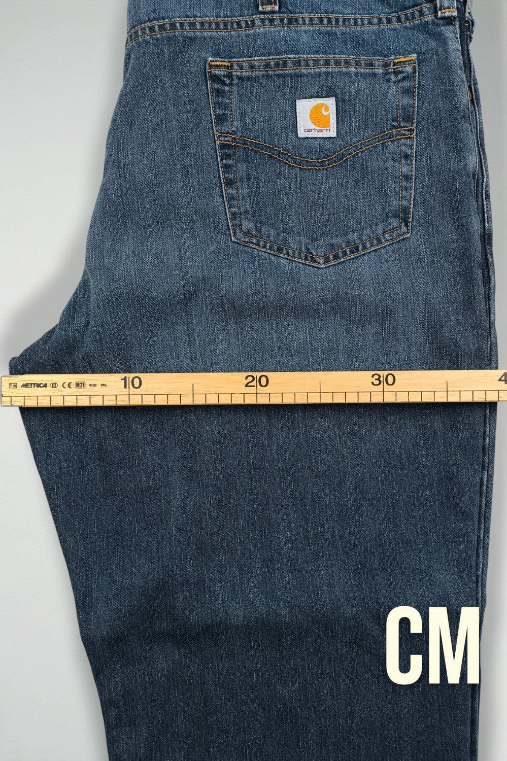 Jeans Carhartt Relaxed Fit Vintage in denim blu | Pantaloni da lavoro a gamba dritta