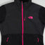 Giacca in pile vintage The North Face Denali nera/rosa | Abbigliamento da esterno da donna