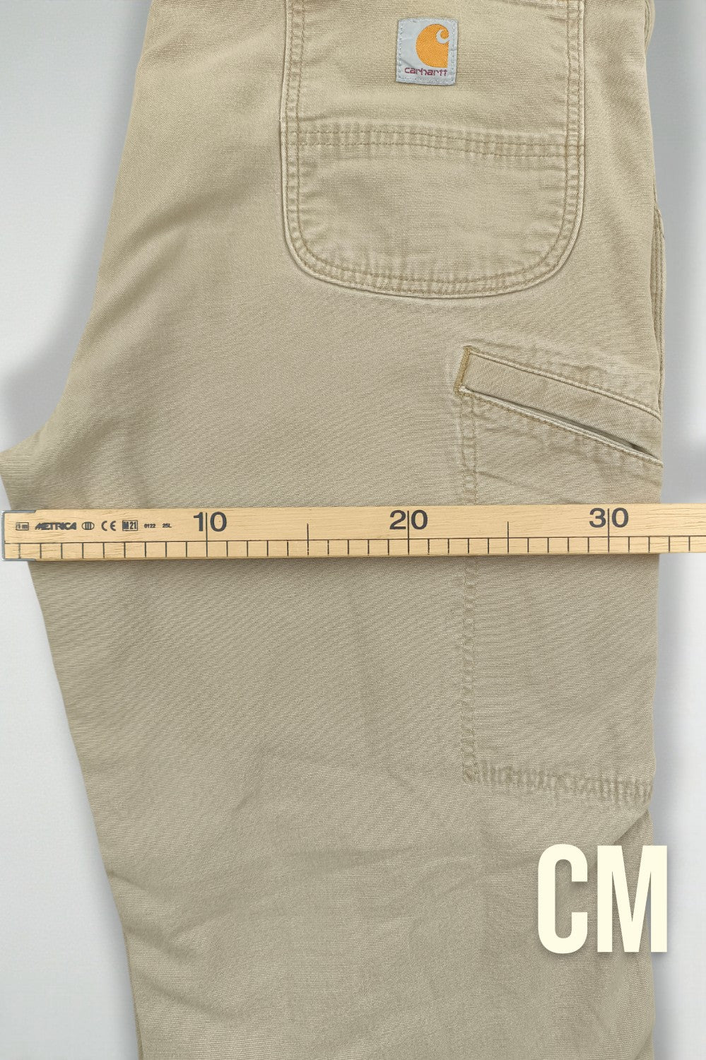 Pantaloni da lavoro Carhartt Relaxed Fit Vintage Beige | Abbigliamento da lavoro Utility anni 2000