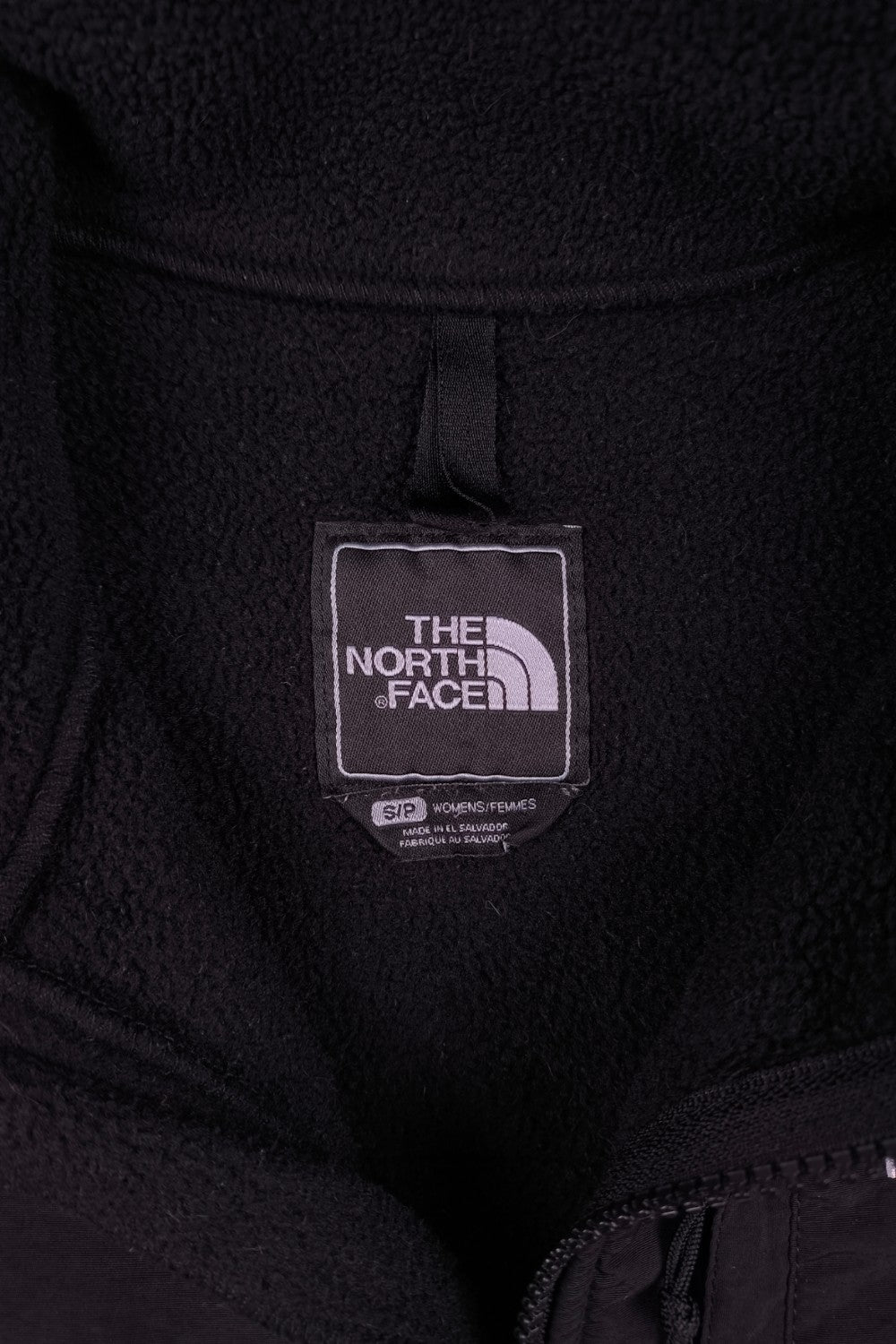 Giacca vintage The North Face Denali nera | Capispalla in pile da donna