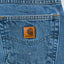 Jeans Carhartt B17-DST Relaxed Fit Vintage Blu | Denim da lavoro anni 2000