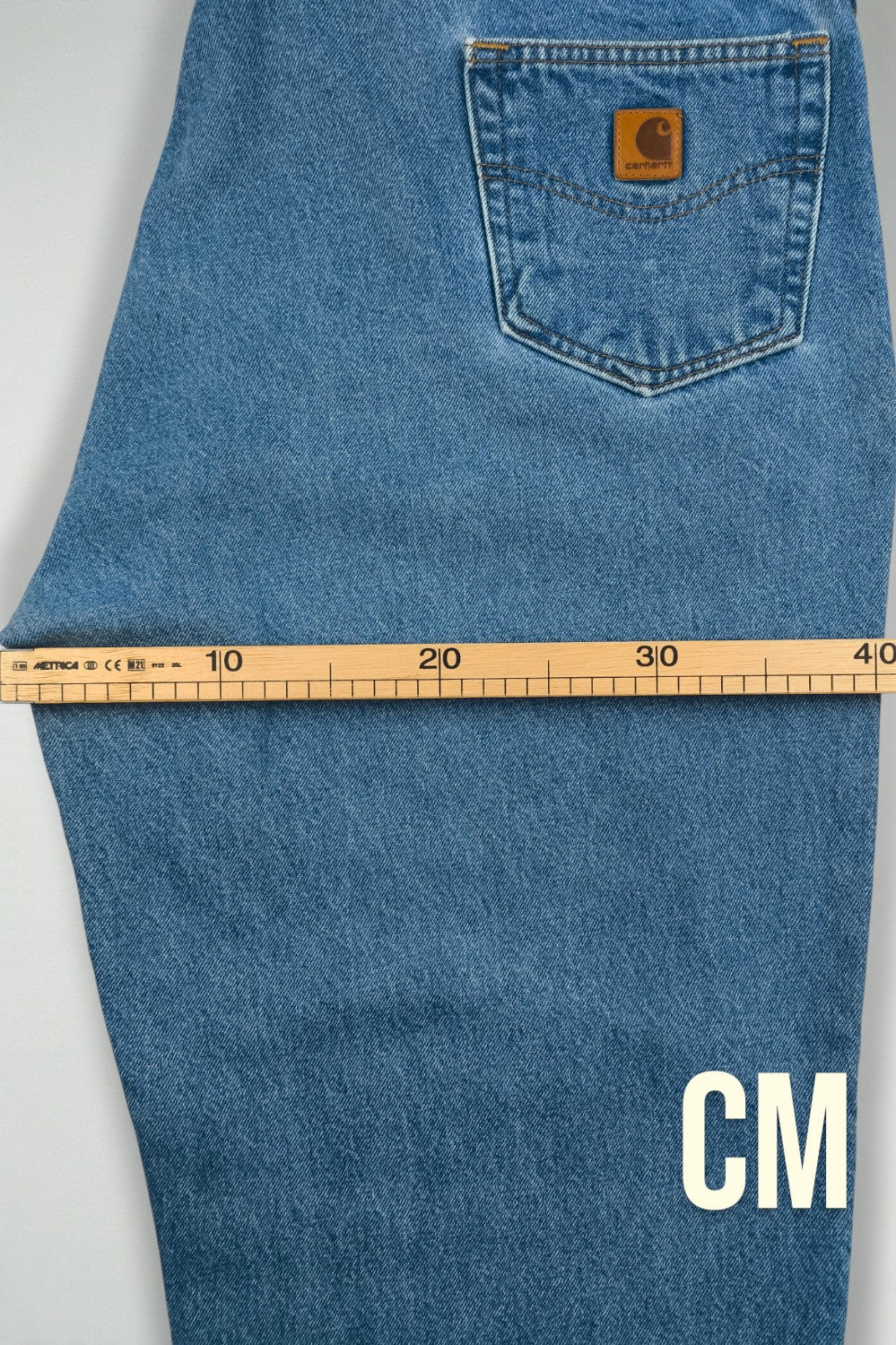 Jeans Carhartt B17-DST Relaxed Fit Vintage Blu | Denim da lavoro anni 2000