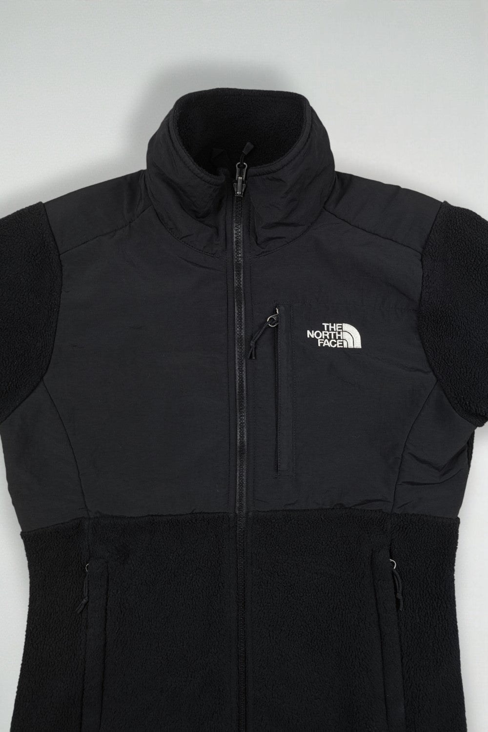 Giacca in pile vintage The North Face Denali nera | Abbigliamento outdoor anni 2000