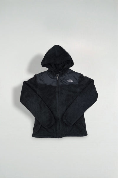 Vintage The North Face Denali Hooded Fleece Jacket Black | 2000s Outdoor Outerwear