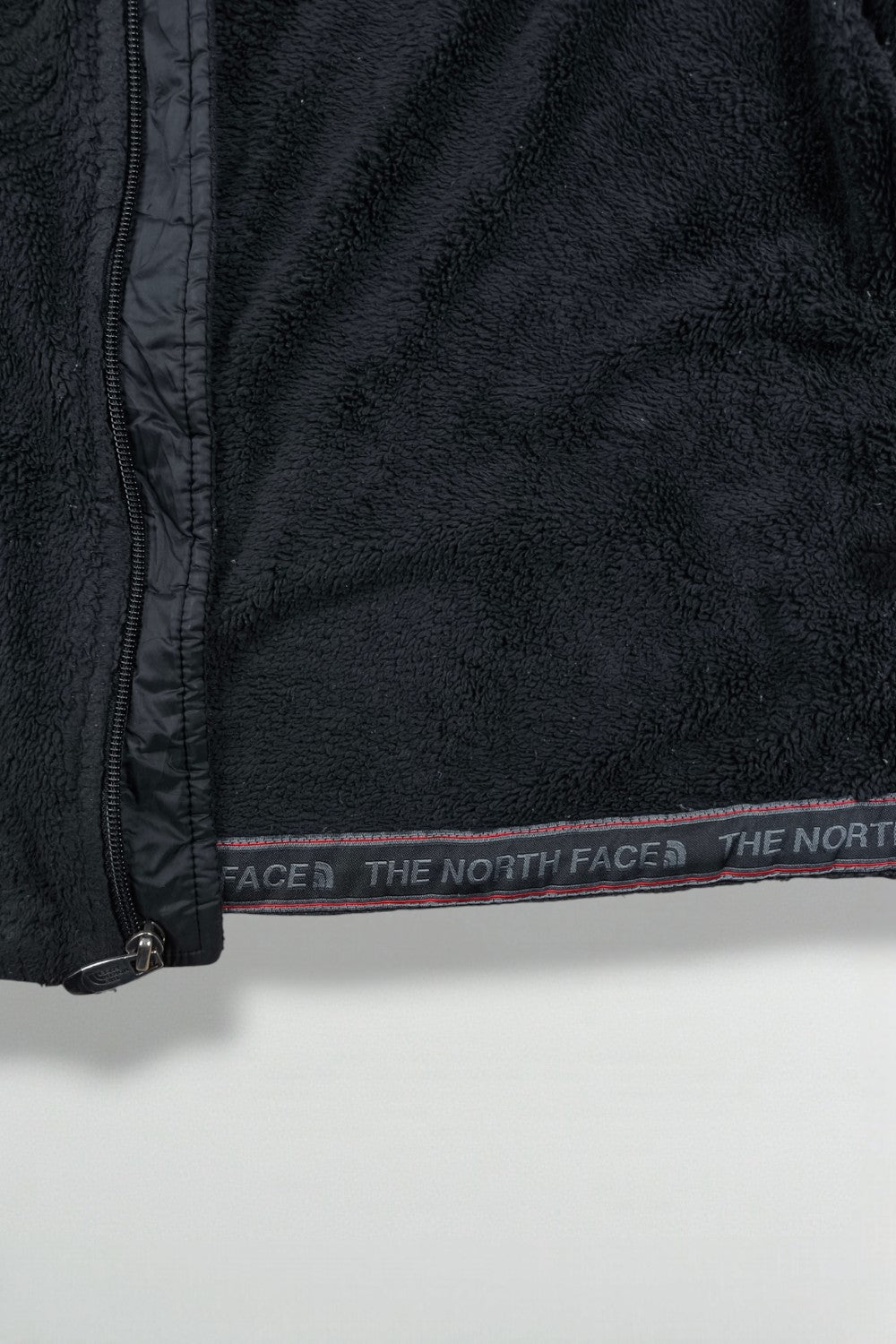 Giacca in pile con cappuccio vintage The North Face Denali nera | Abbigliamento outdoor anni 2000
