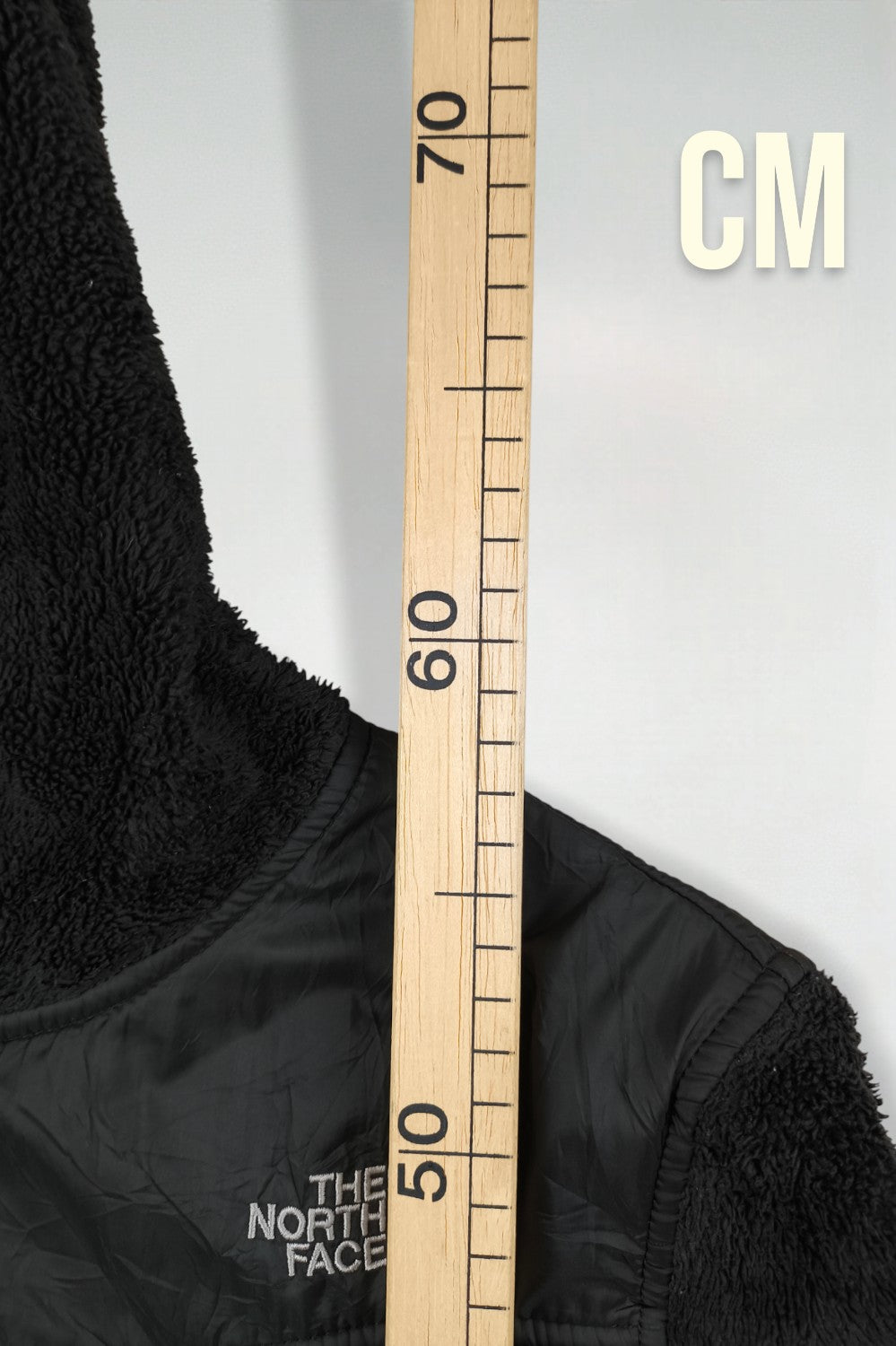 Giacca in pile con cappuccio vintage The North Face Denali nera | Abbigliamento outdoor anni 2000