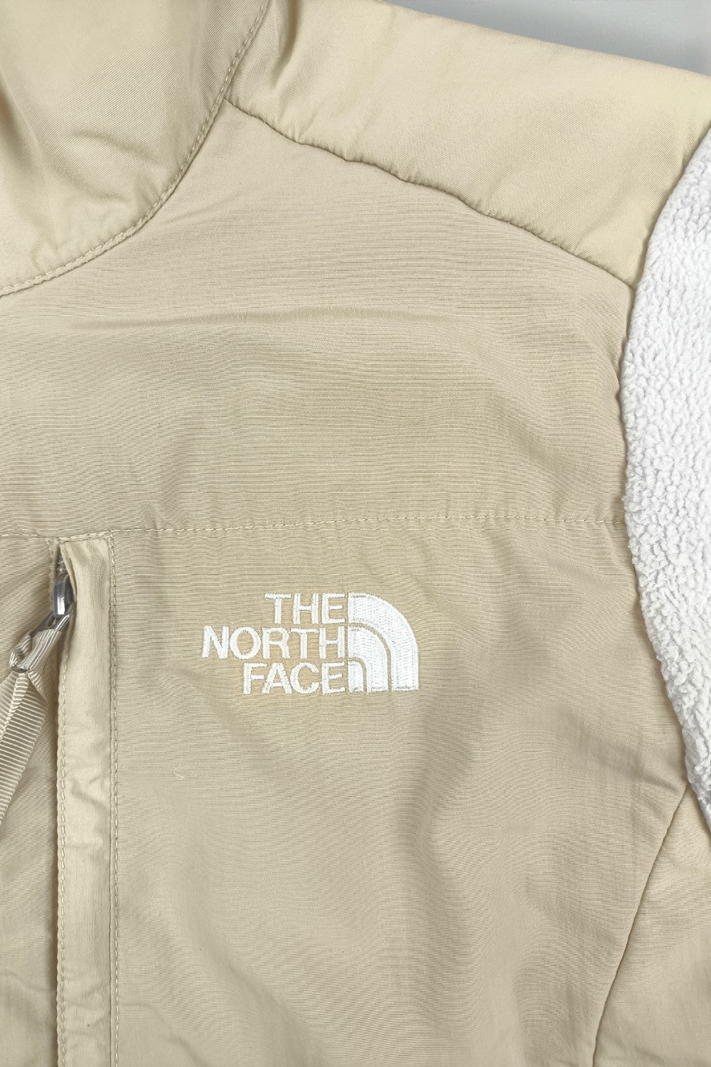 Giacca vintage The North Face Denali beige/bianco sporco | Capispalla in pile da donna