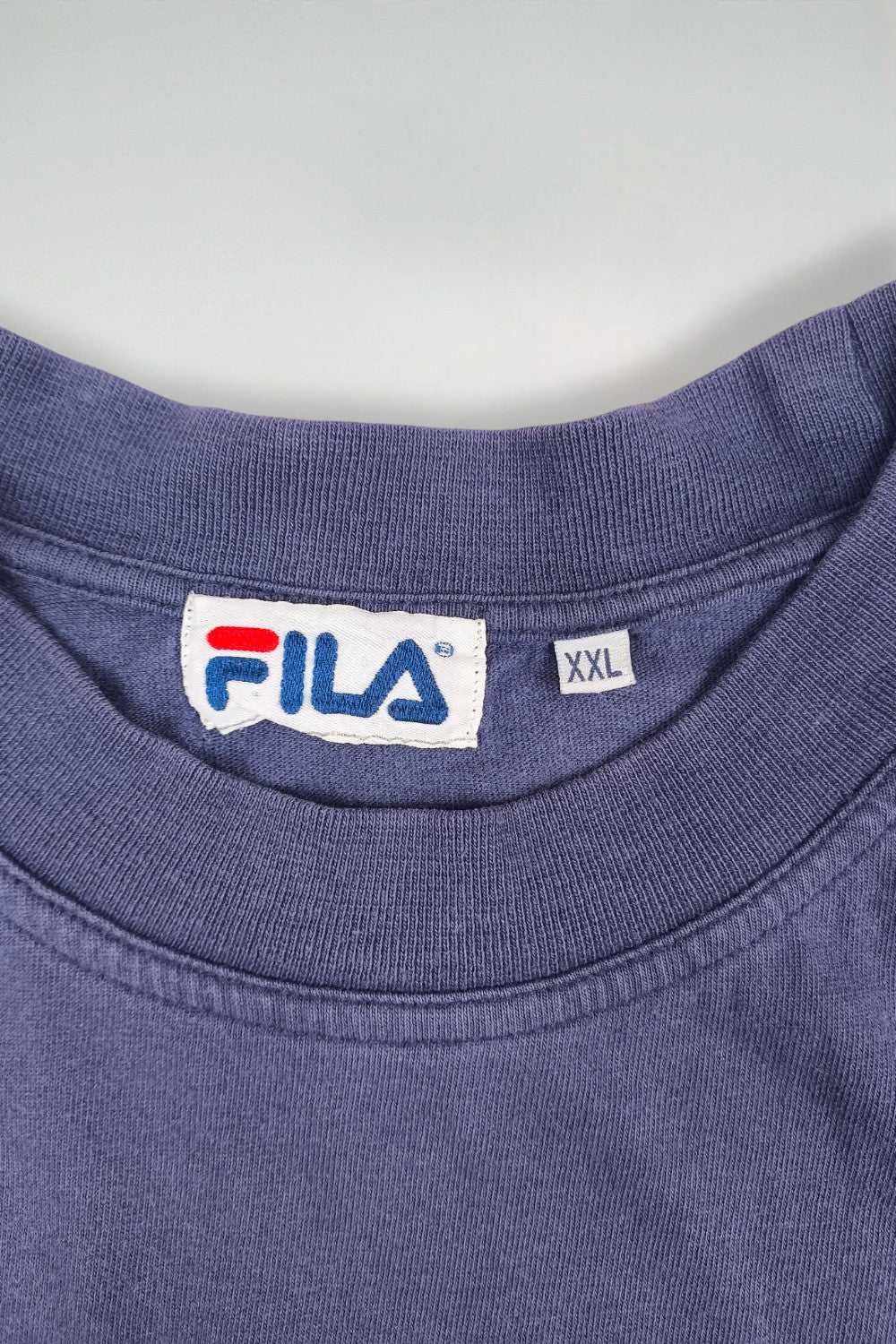 Maglietta a maniche lunghe con logo FILA vintage blu | Abbigliamento sportivo anni '90
