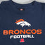 Felpa vintage da football dei Denver Broncos della NFL, blu navy | Abbigliamento della squadra Y2K