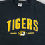 Maglietta grafica Vintage Tigers nera | Maglietta sportiva universitaria anni 2000