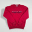 Vintage Tommy Jeans Hilfiger New York Logo Sweatshirt Red | 90s Streetwear Crewneck