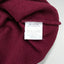 Vintage Sergio Tacchini Logo Sweatshirt Burgundy | 1990s Casual Sportswear