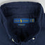 Second-hand Polo Ralph Lauren All-Over Pony Logo Oxford Shirt Navy Blue | Classic Fit Casual Shirt