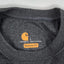 Carhartt Pocket Crewneck Sweatshirt Dark Grey | Workwear Original Fit