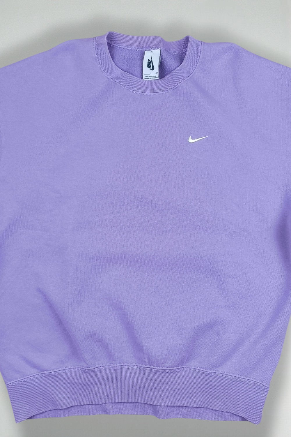 Nike Mini Swoosh Crewneck Sweatshirt Purple | Modern Sportswear