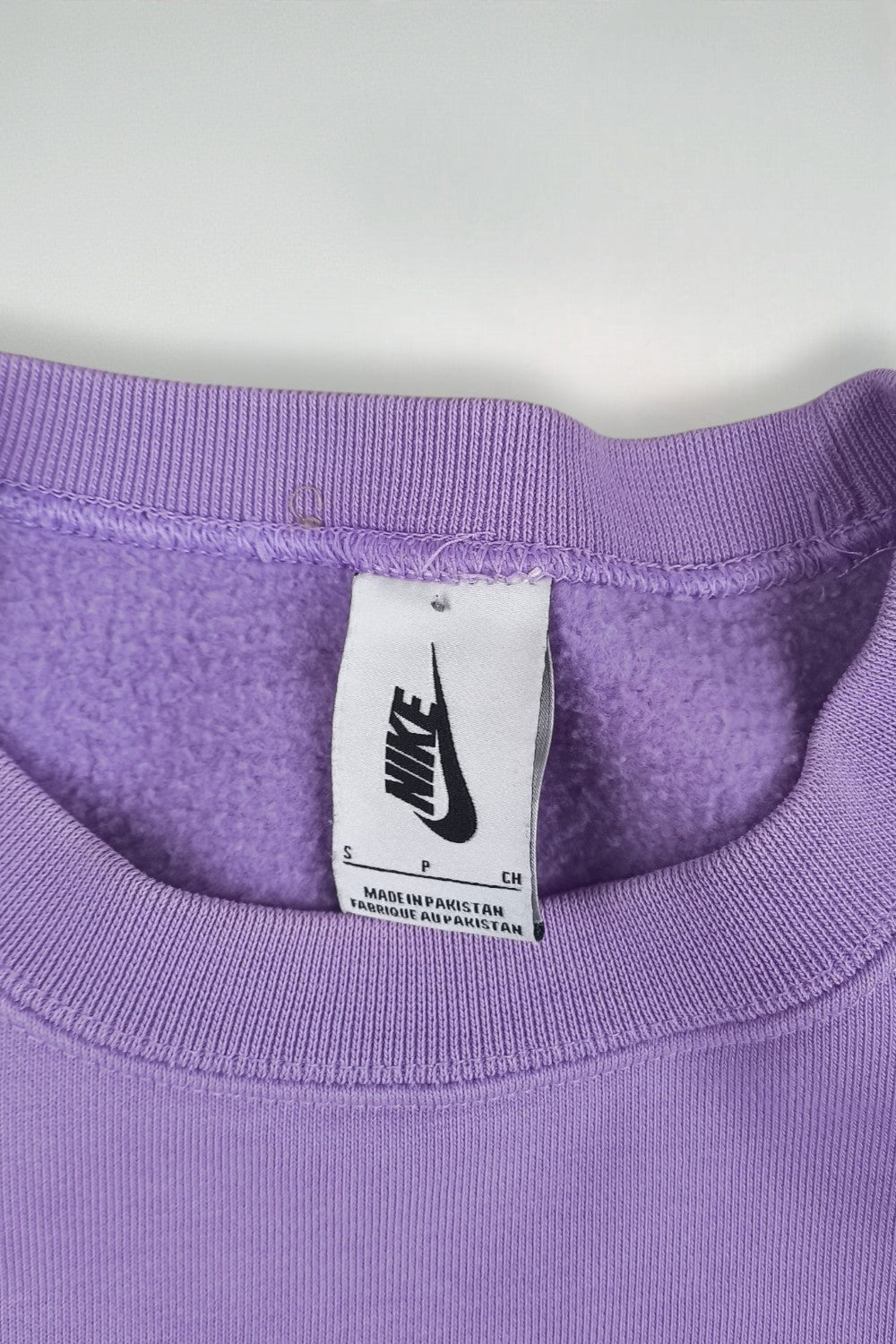 Nike Mini Swoosh Crewneck Sweatshirt Purple | Modern Sportswear