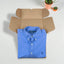 Vintage Ralph Lauren Classic Fit Button Down Oxford Shirt Blue | 1990s Casual Cotton Shirt