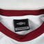 Vintage Umbro Logo Sweatshirt White Red | 2000s Sportswear Crewneck
